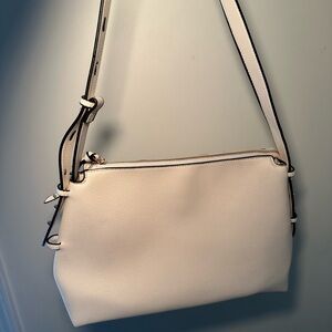 Source Unknown Cream Crossbody Bag